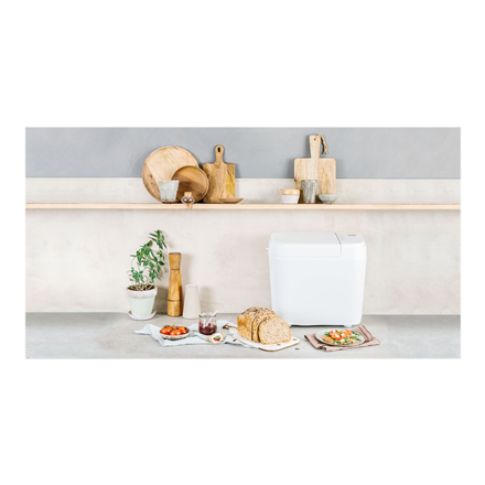 Panasonic | Duonkepė | SD-B2510 | Galia 550 W | Programų skaičius 21 | Ekranas Taip | Baltas