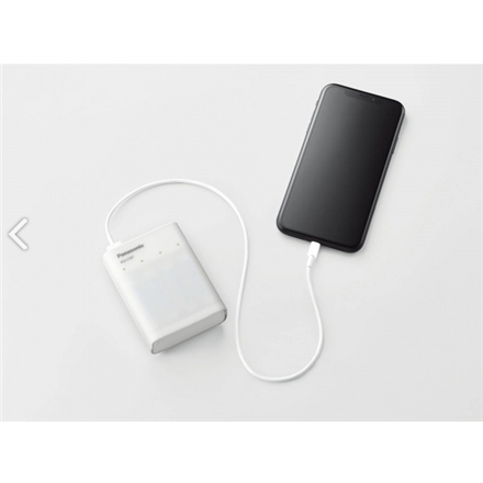 Panasonic Loader BQ-CC87USB Powerbank + Eneloop R6/AA 1900mAh, 4 Vnt.