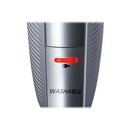 Panasonic | Plaukų kirpimo mašinėlė | ER-GC71-S503 | Belaidis arba laidinis | Ilgio žingsnių skaičius 38 | Žingsnio tikslumas 0,5 mm | Sidabras