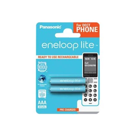 Panasonic Eneloop Lite AAA baterijos pakuotėje