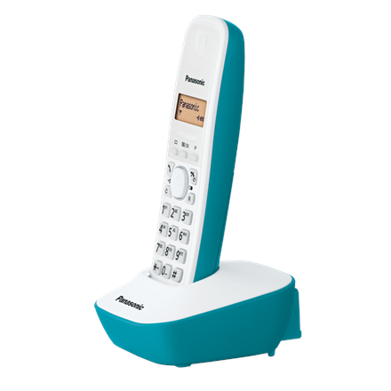 Panasonic | Belaidis telefonas | KX-TG1611FXC | Integruotas ekranas | Skambintojo ID | Baltas | Konferencinis skambutis | Belaidė jungtis