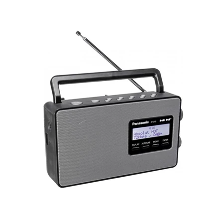 Radijo imtuvas Panasonic RF-D 10 EG-K Juodas