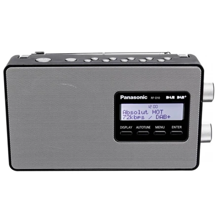 Radijo imtuvas Panasonic RF-D 10 EG-K Juodas