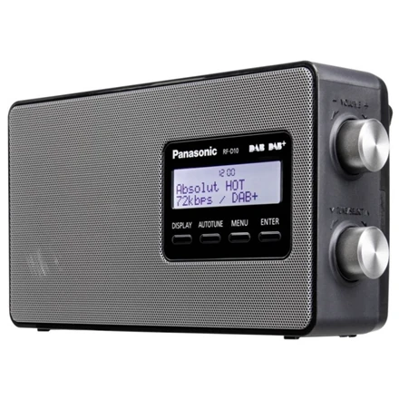 Radijo imtuvas Panasonic RF-D 10 EG-K Juodas