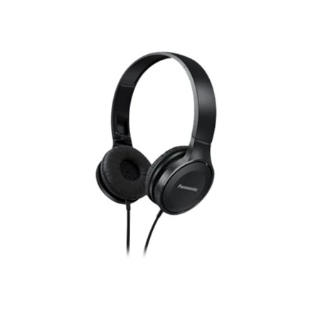 Stereofoninės ausinės Panasonic RP-HF100E-K, Juodos