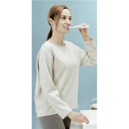 Panasonic | Sonic Elektrinis dantų šepetėlis | EW-DC12-W503 | Įkraunamas | Suaugusiems | Šepetėlių skaičius galvutės įeina 1 | Number of teeth brushing modes 3 | Sonic technology | Golden Baltas