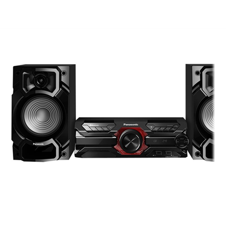 Muzikinis centras Panasonic Stereo System SC-AKX320E-K Bluetooth, CD grotuvas, Belaidė jungtis, AUX in, FM radio