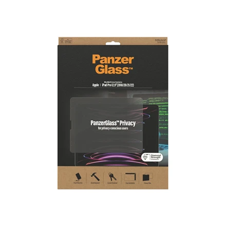 Panzer Glass PanzerGlass™ Apple iPad Pro 12,9″ (2018 | 2020 | 2021 | 2022) – Privatumas | Ekrano apsauginis stiklas