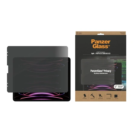 Panzer Glass PanzerGlass™ Apple iPad Pro 12,9″ (2018 | 2020 | 2021 | 2022) – Privatumas | Ekrano apsauginis stiklas