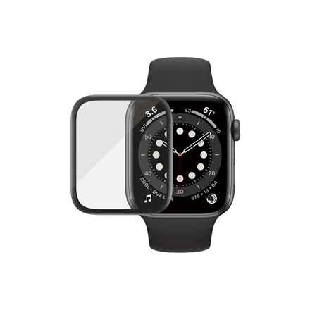 Apsauginis ekrano dėklas Apple Watch 4/5, Juodos spalvos, 44mm
