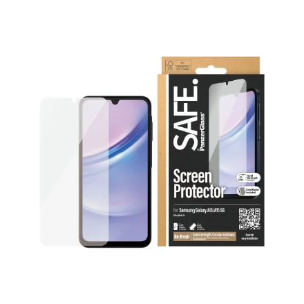 Panzer Glass PanzerGlass ekrano apsauga iš Samsung Galaxy A15 | A15 5G | Itin platus pritaikymas (skaidrus)