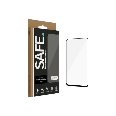 Panzer Glass SAFE by PanzerGlass ekrano apsauga Xiaomi Redmi Note 12 5G | 12 4G | Poco X5 | Itin platus pritaikymas | PanzerGlass