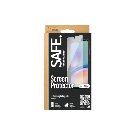 Panzer Glass SAFE iš PanzerGlass Ultra-Wide Fit grūdintas stiklas Samsung Galaxy A05s