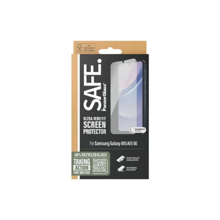 Panzer Glass PanzerGlass ekrano apsauga iš Samsung Galaxy A15 | A15 5G | Itin platus pritaikymas (skaidrus)