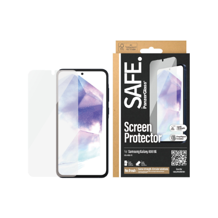 Panzer Glass Samsung Galaxy A55 5G Ultra-Wide Fit EasyAligner Glass by Safe