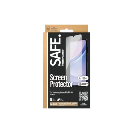 Panzer Glass PanzerGlass ekrano apsauga iš Samsung Galaxy A15 | A15 5G | Itin platus pritaikymas (skaidrus)