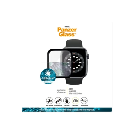 Apsauginis ekrano dėklas Apple Watch 4/5, Juodos spalvos, 44mm