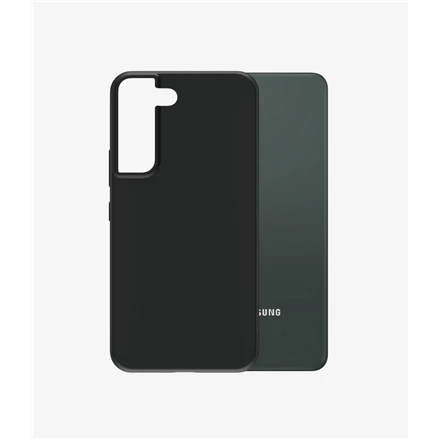 Panzer Glass PanzerGlass biologiškai skaidus dėklas Samsung Galaxy S22+ Bio-pagrindinis plastikas Juodas 100% kompostuojamas. Sudėtyje yra medienos medžiagos. Elegantiškas juodas dizainas. Suderinamas su belaidžiu įkrovimu