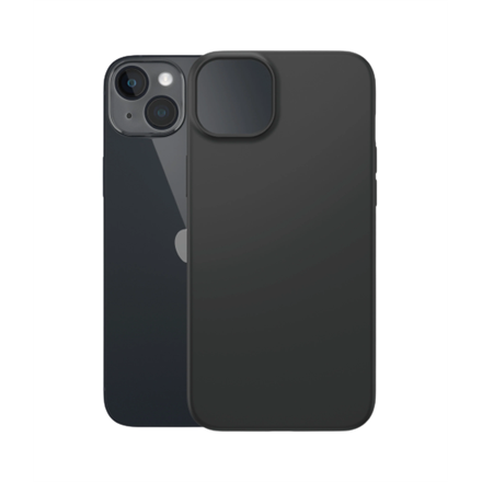 Panzer Glass PanzerGlass | Biologiškai skaidus dėklas | Nugaros apsauga | Apple | iPhone 14 Plus | Biologinis plastikas | Juodas | Suderinamas su belaidžiu įkrovimu; Karinio laipsnio standartas; 100% kompostuojamas