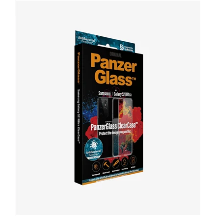 Panzer Glass PanzerGlass ClearCase Samsung, Galaxy S21 Ultra Series, termoplastinis poliuretanas (TPU), skaidrus