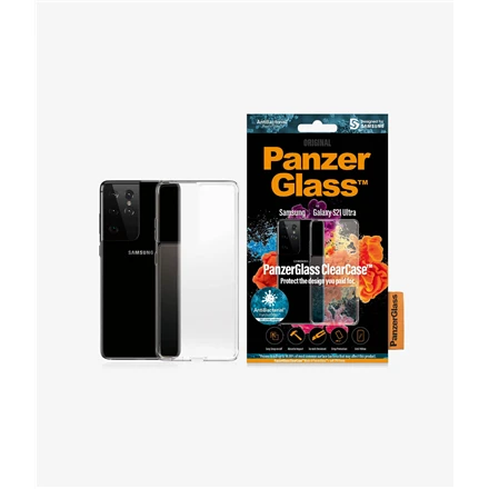 Panzer Glass PanzerGlass ClearCase Samsung, Galaxy S21 Ultra Series, termoplastinis poliuretanas (TPU), skaidrus