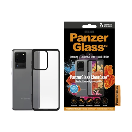 Panzer Glass PanzerGlass ClearCase Samsung Galaxy S20+ Ultra, Juodas | PanzerGlass