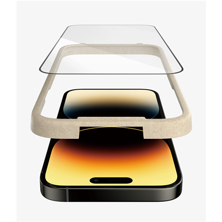 Panzer Glass PanzerGlass | Ekrano apsauga | Apple | iPhone 14 Pro | Stiklas | Išvalyti | Itin platus pritaikymas; Lengvas montavimas; Atsparus pirštų atspaudams
