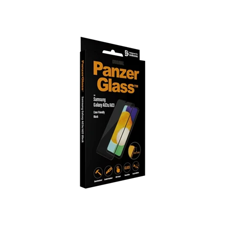Panzer Glass PanzerGlass Samsung, Galaxy A03s/A03, CF, Hibridinis stiklas, Juodas, Ekrano apsauga
