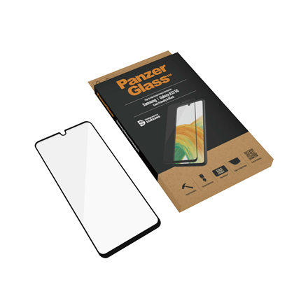 Panzer Glass PanzerGlass | Ekrano apsauga | Samsung | Galaxy A33 | Stiklas | Juodas | Tinkamas atvejams