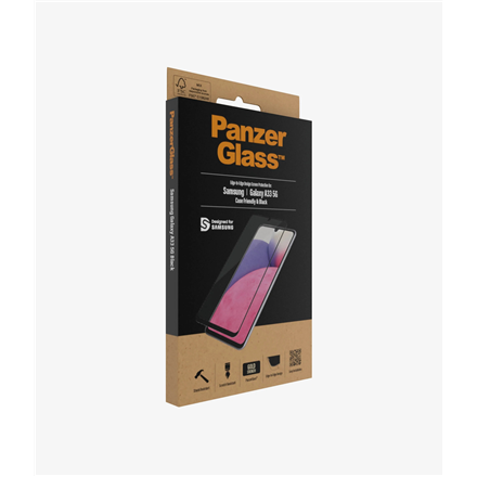 Panzer Glass PanzerGlass | Ekrano apsauga | Samsung | Galaxy A33 | Stiklas | Juodas | Tinkamas atvejams