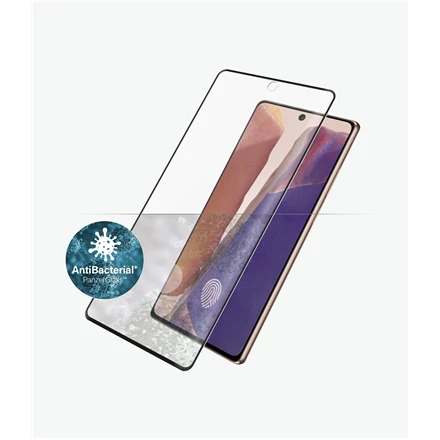 Panzer Glass PanzerGlass Case Friendly, Samsung, Galaxy Note20, Antimikrobinis stiklas, Juodas
