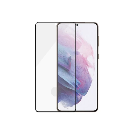 Panzer Glass PanzerGlass | Samsung | Galaxy S21+ serija | Antibakterinis stiklas | Juodas | Patogus dėklui, suderinamas su ekrane esančiu pirštų atspaudų skaitytuvu | Ekrano apsauga nuo pirštų atspaudų