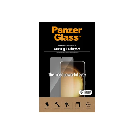 Panzer Glass PanzerGlass Samsung Galaxy S23, Ultra-Wide Fit AB | PanzerGlass