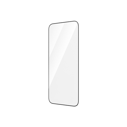 Panzer Glass PREMIUM TEMPERED biometrinio stiklo ekrano apsauga pilnas dangtelis iPhone 2022 6.7'' Pro Max UWF wA AB (Juodas)