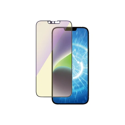 Panzer Glass PanzerGlass | Ekrano apsauga | Apple | iPhone 14 Plus/13 Pro Max | Stiklas | Juodas | Itin platus pritaikymas; Atsparus įbrėžimams; Atsparus smūgiams; Lengvas montavimas; Anti-mėlynas šviesa; Akių apsauga; Deimantų stiprumas; Antibakterinis; Atsparus pirštų atspaudams | Anti-mėlynas Šviesa