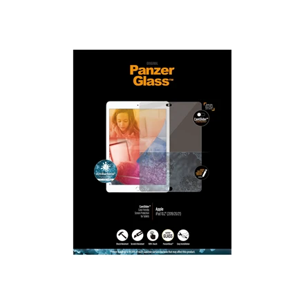 Panzer Glass PanzerGlass | Ekrano apsauga su CamSlider | iPad (19/20/21)CF | Skaidrus