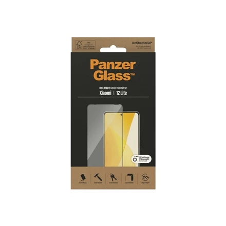 Panzer Glass PanzerGlass | Ekrano apsauga | Xiaomi | 12 Lite | Draugiškas atvejams