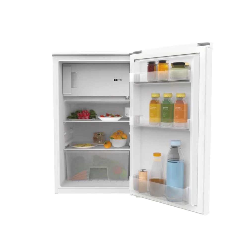 Pastatomas vienų durų šaldytuvas Candy COT1S45EW, baltos spalvos