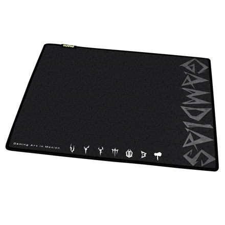 Gamdias Pelės kilimėlis, GMM2300, Juodas, Dydis: 350 x 280 x 4 mm mm