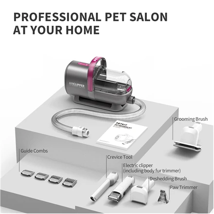 Naminių gyvūnėlių priežiūros rinkinys PETKIT Air Clipper 5-in-1
