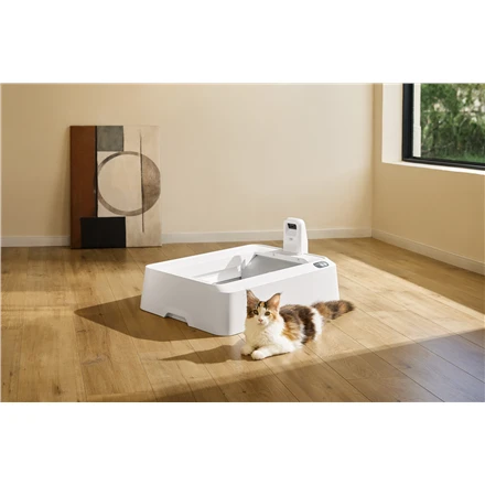 Automatinis katės tualetas Petkit Purobot Purobot Crystal Duo, Baltas +DOVANA Petkit kraikas