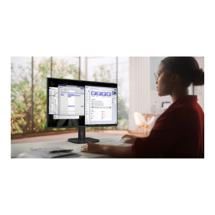 Monitorius Mmd Monitors Displays PHILIPS 24E1N1300A/00 23.8inch IPS 1920x1080 16:9 HDMI USB Juodas