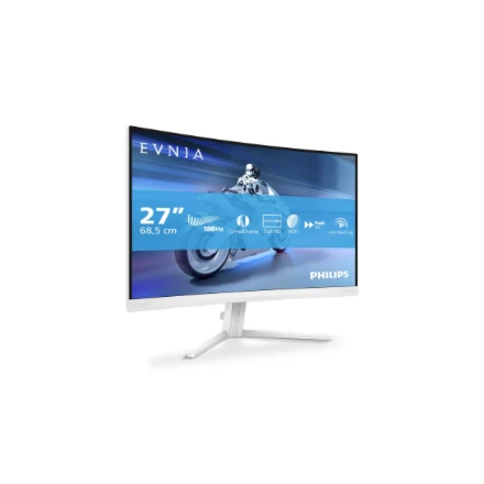 Monitorius Philips | 27M2C5201L/00 | 27 " | VA | 16:9 | 180 Hz | 1 ms | 1920 x 1080 pikselių | 300 cd/m² | HDMI jungtys quantity 2 | Baltas