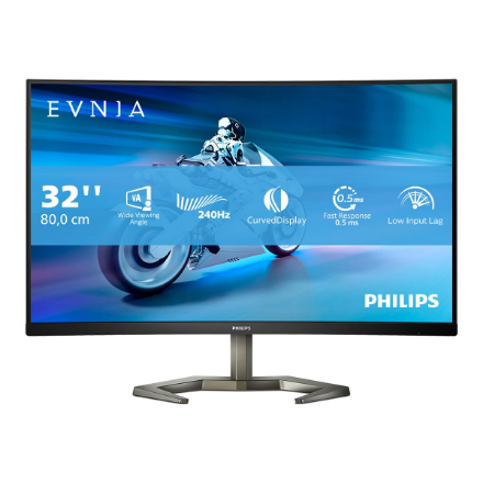 Žaidimų monitorius Philips Momentum 32M1C5200W/00, 31.5", VA, 1920 x 1080, 240 Hz, 0.5 ms, 16:9