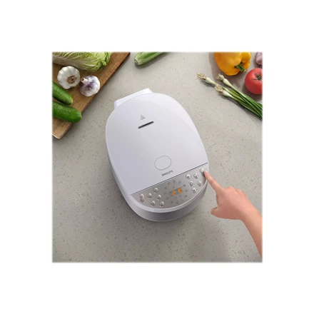 Daugiafunkcis puodas Philips All-in-One Cooker HD4713/40, 5 l, Baltas