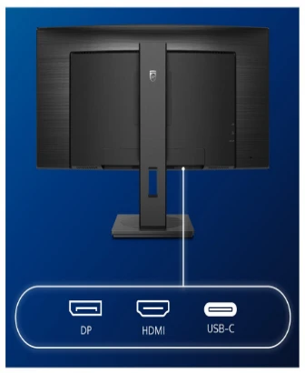 Monitorius Philips 346B1C/00, 34", VA, Lenktas, 3440 x 1440, 21:9, 5 ms, 100 Hz