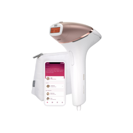 Philips Lumea Prestige BRI945/00 balta ir-rožinė