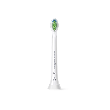 Philips Sonicare W2c Optimal Baltos kompaktiškos Sonic dantų šepetėlio galvutės, HX6074/27, 4 vnt.