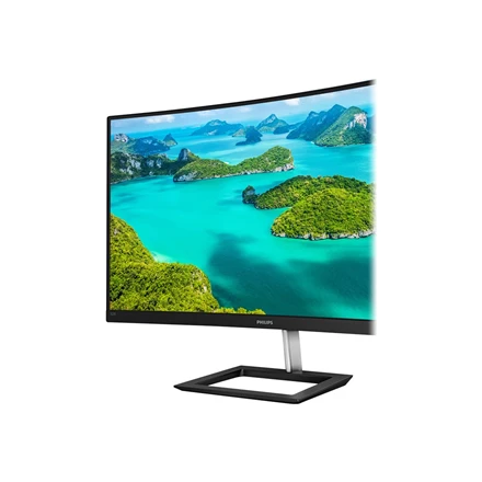 PHILIPS Lenktas LCD monitorius su „Ultra Wide-Color“ / 328E1CA/00 /  31,5 col. / 4K UHD / VA / HDMI/DP / garsiakalbiai