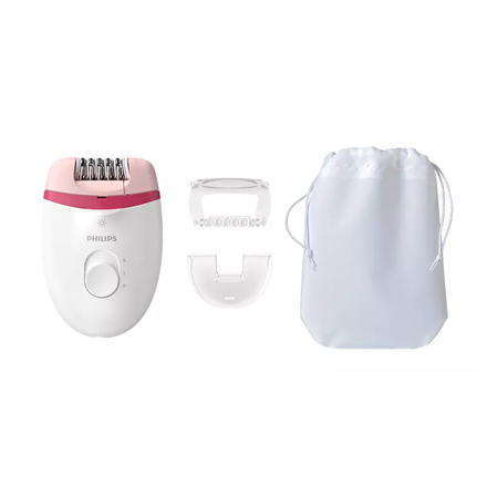Philips Satinelle Essential Kompaktiškas laidinis epiliatorius BRE255/00